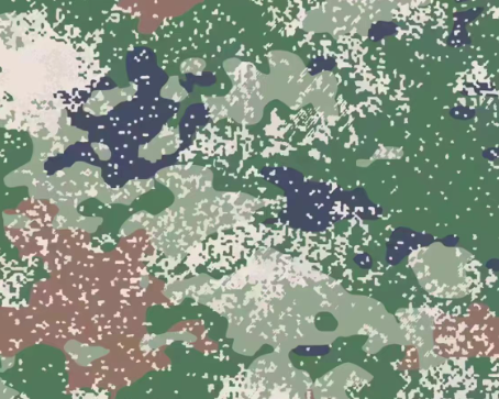 白银星空迷彩漆施工聚焦园区围墙、